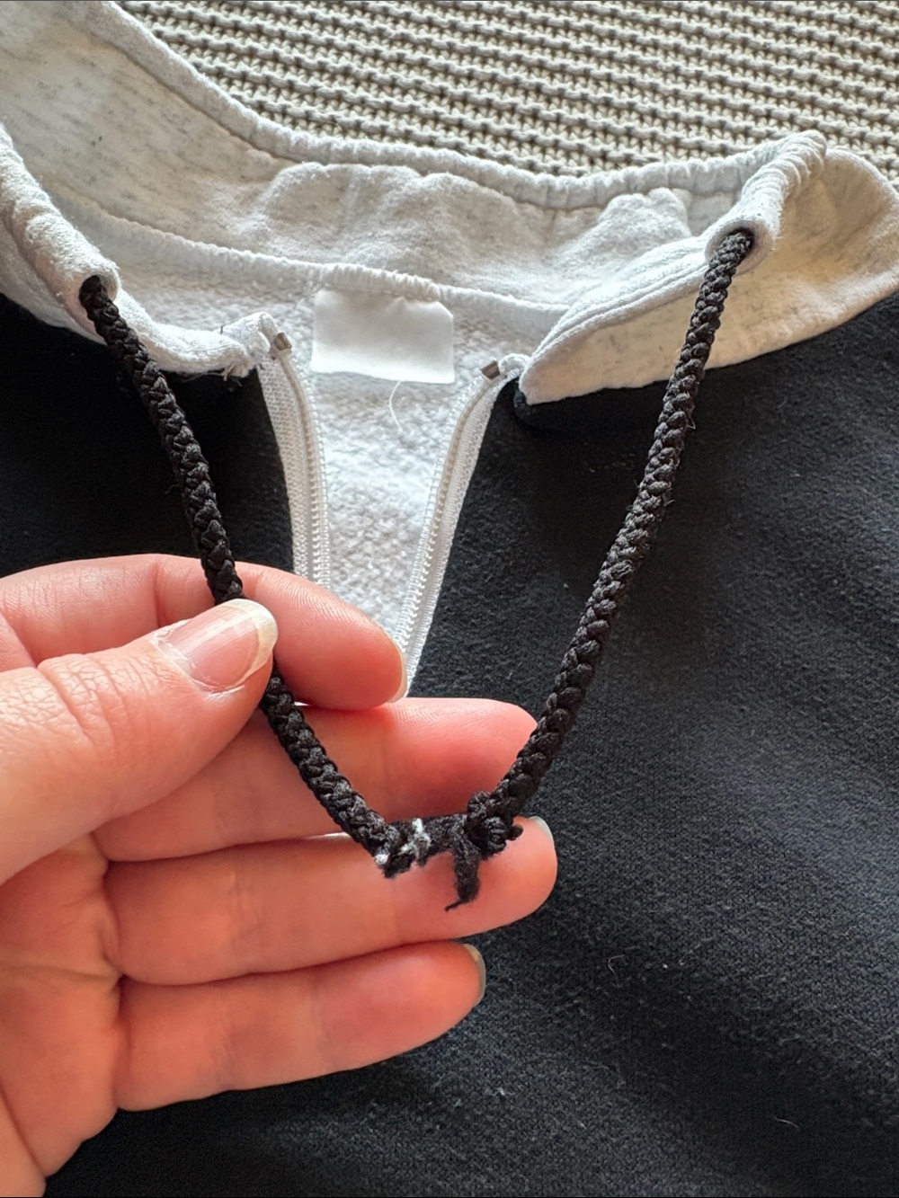 Vintage No Fear Gear Quarter Zip Sweater - Picture 4 of 8